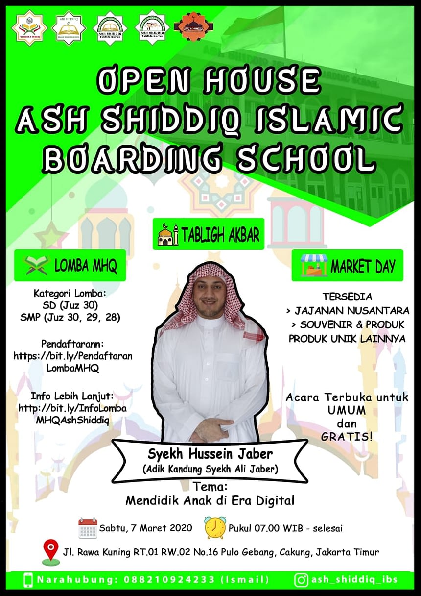 Open House Ash Shiddiq Islamic Boarding School
