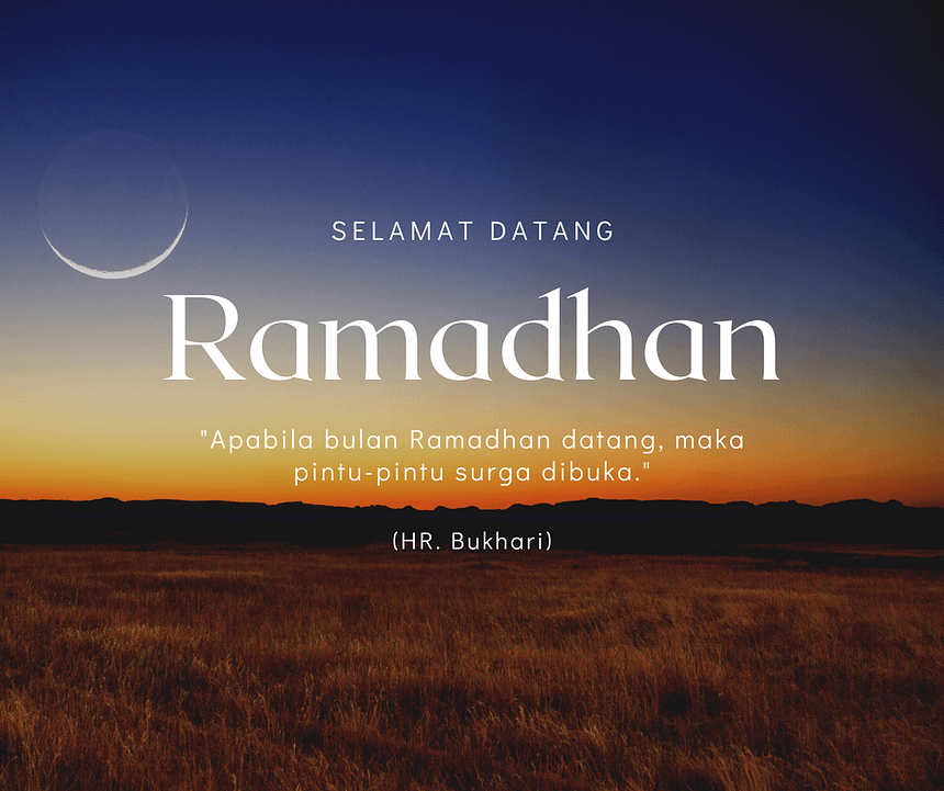 Marhaban Ya Ramadhan 1441 H